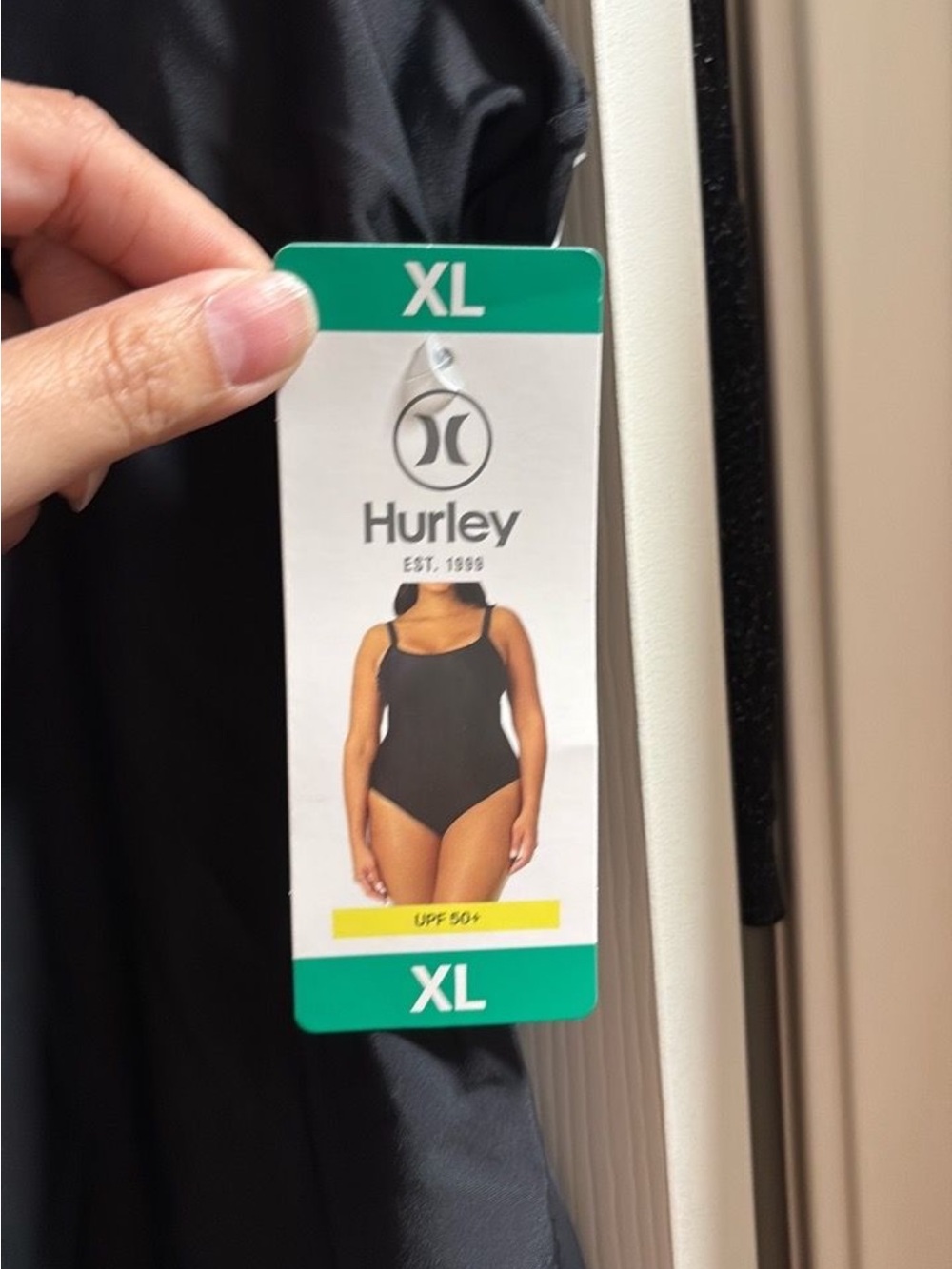 Hurley Black One-Piece Swimsuit